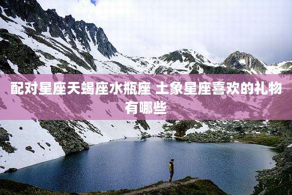 配对星座天蝎座水瓶座 土象星座喜欢的礼物有哪些