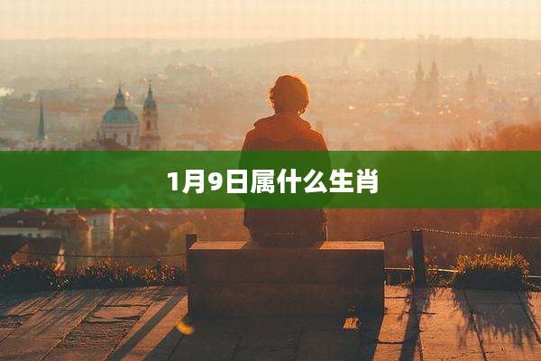 1月9日属什么生肖