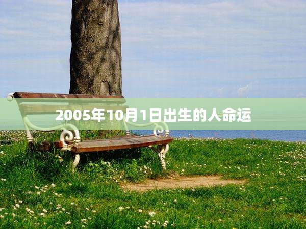 2005年10月1日出生的人命运