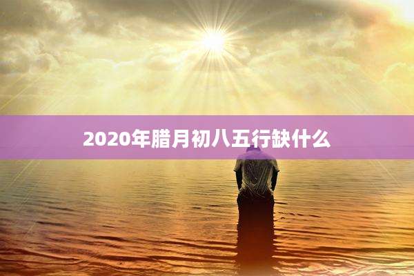 2020年腊月初八五行缺什么