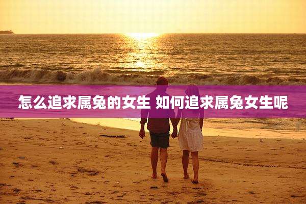 怎么追求属兔的女生 如何追求属兔女生呢