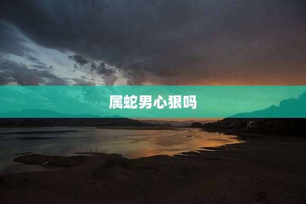 属蛇男心狠吗