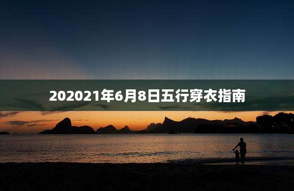 202021年6月8日五行穿衣指南