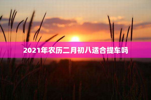 2021年农历二月初八适合提车吗