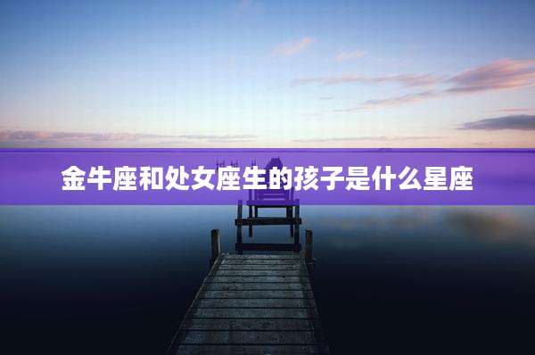 金牛座和处女座生的孩子是什么星座