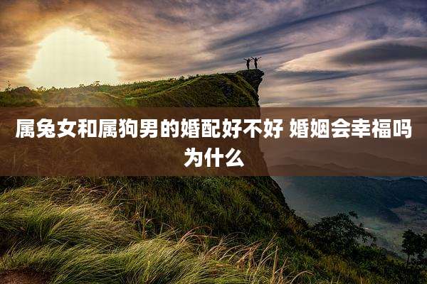 属兔女和属狗男的婚配好不好 婚姻会幸福吗为什么