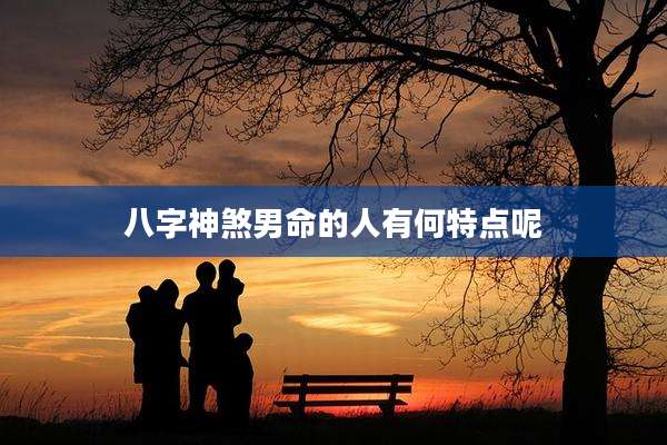 八字神煞男命的人有何特点呢