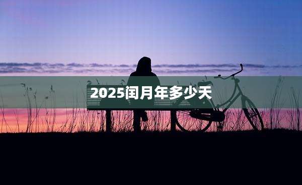 2025闰月年多少天