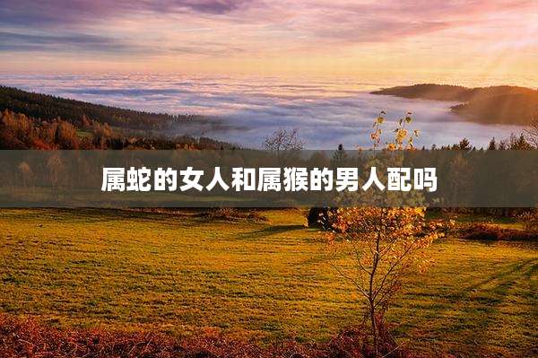 属蛇的女人和属猴的男人配吗