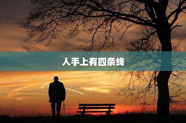 人手上有四条线