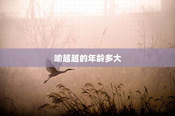 喻越越的年龄多大
