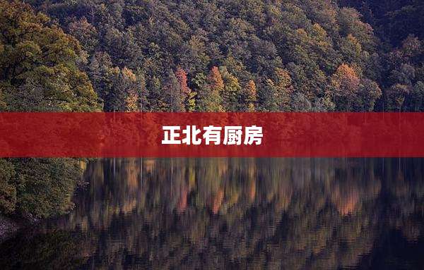 正北有厨房