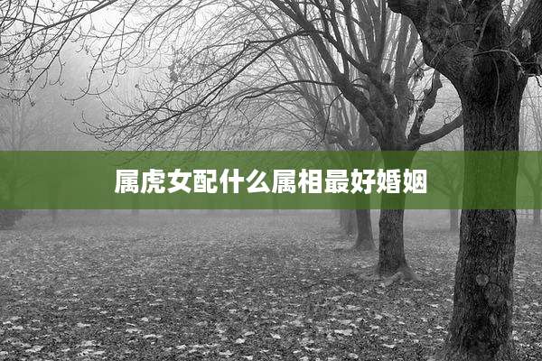 属虎女配什么属相最好婚姻