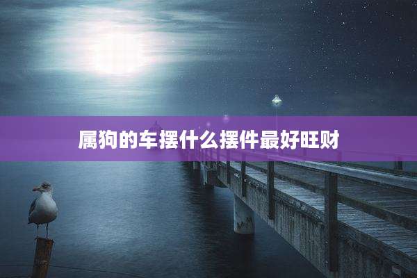 属狗的车摆什么摆件最好旺财
