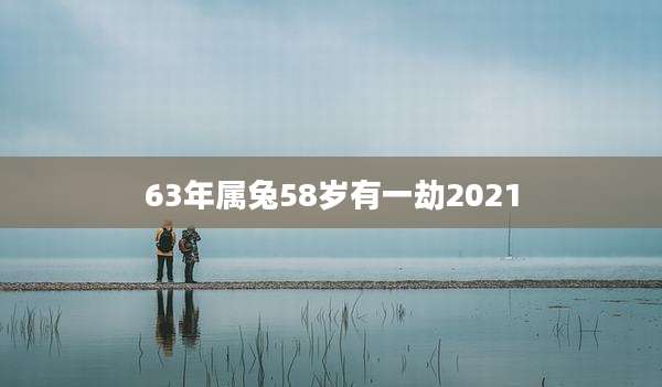 63年属兔58岁有一劫2021