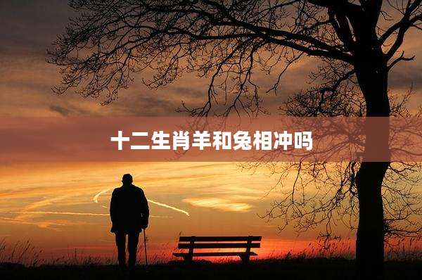 十二生肖羊和兔相冲吗