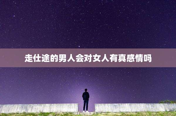 走仕途的男人会对女人有真感情吗