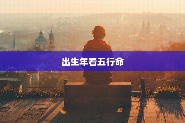 出生年看五行命