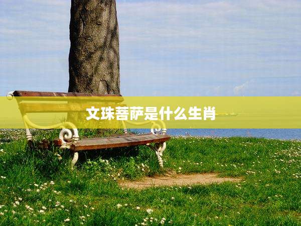 文珠菩萨是什么生肖