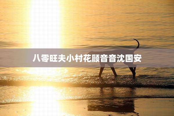 八零旺夫小村花顾音音沈国安
