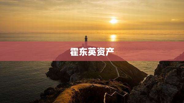 霍东英资产