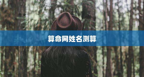 算命网姓名测算