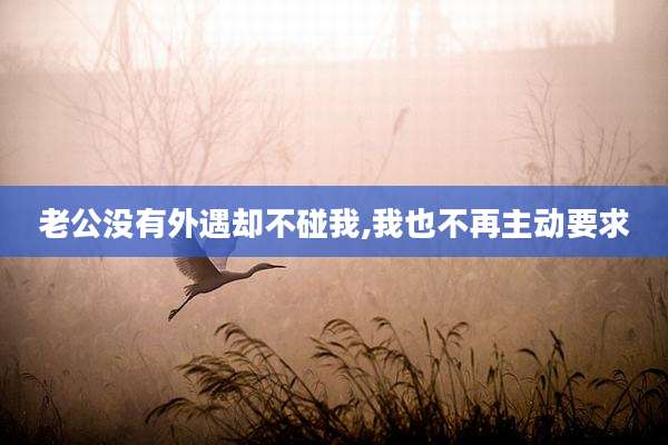 老公没有外遇却不碰我,我也不再主动要求