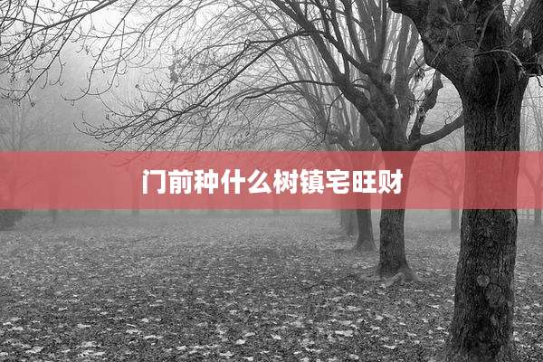 门前种什么树镇宅旺财