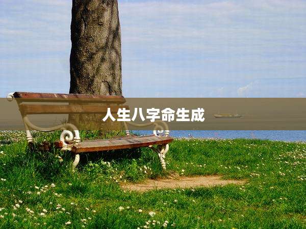 人生八字命生成