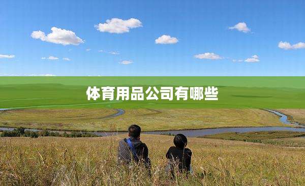 体育用品公司有哪些