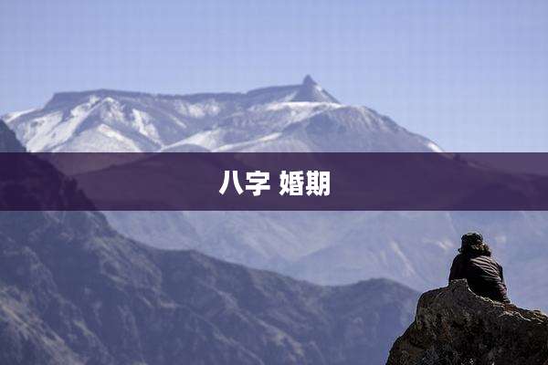 八字 婚期