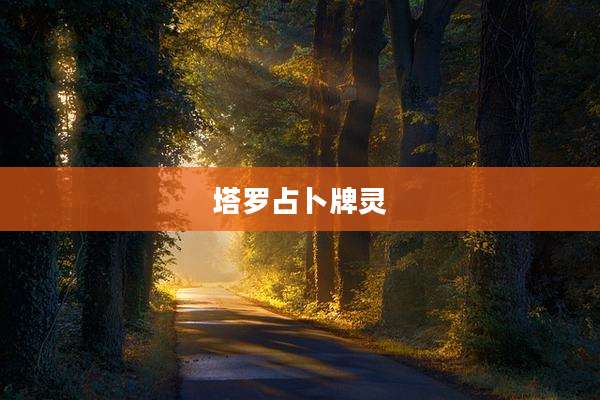 塔罗占卜牌灵