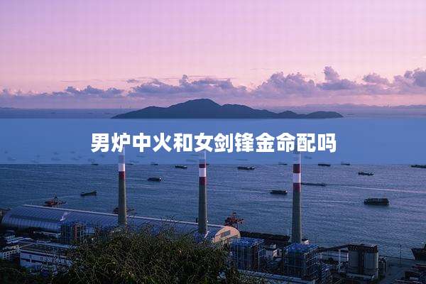 男炉中火和女剑锋金命配吗