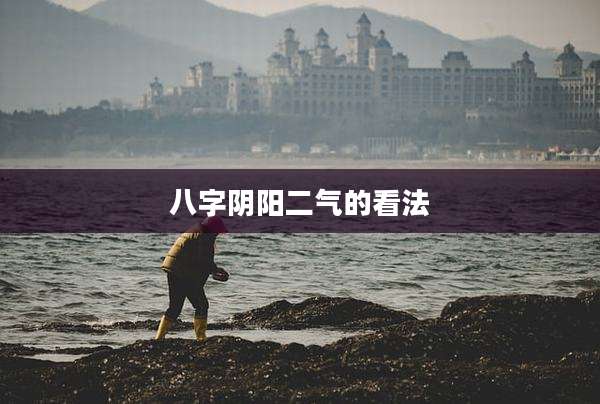 八字阴阳二气的看法