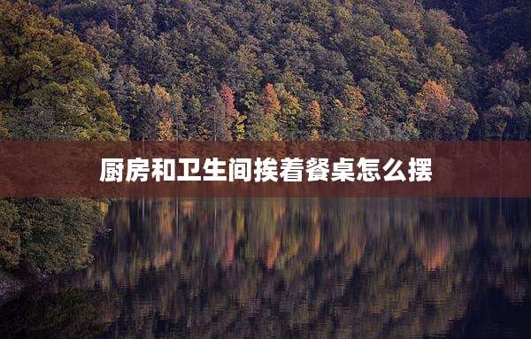 厨房和卫生间挨着餐桌怎么摆