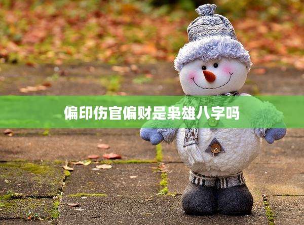 偏印伤官偏财是枭雄八字吗
