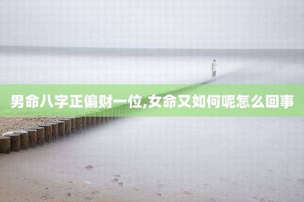 男命八字正偏财一位,女命又如何呢怎么回事