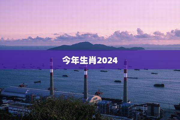 今年生肖2024
