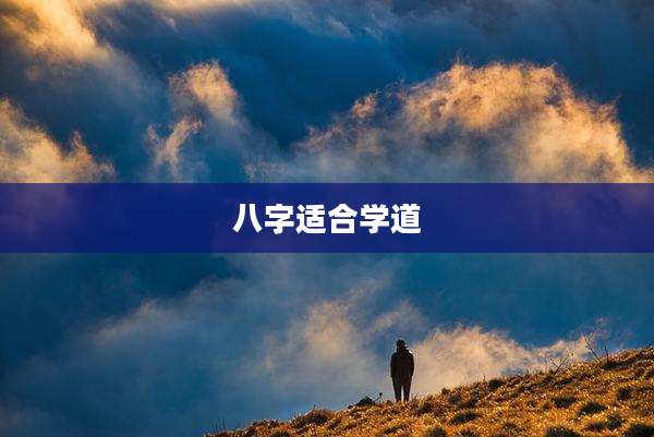 八字适合学道