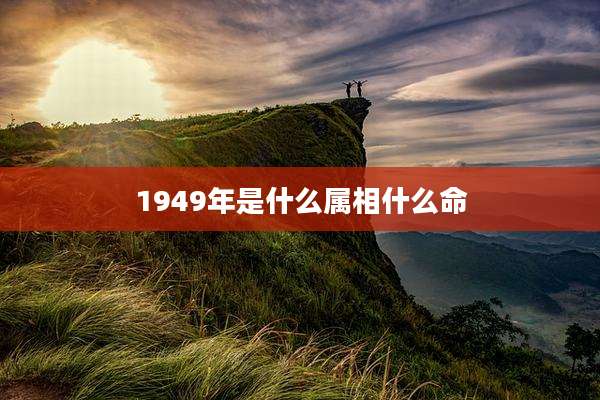 1949年是什么属相什么命