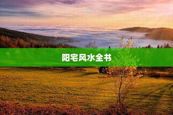 阳宅风水全书