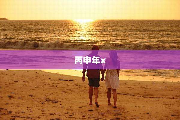 丙申年x
