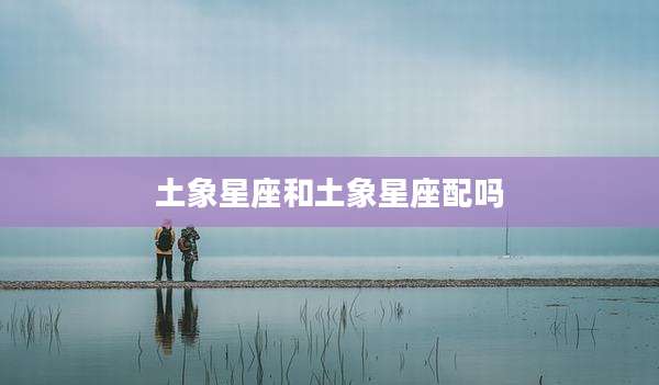 土象星座和土象星座配吗