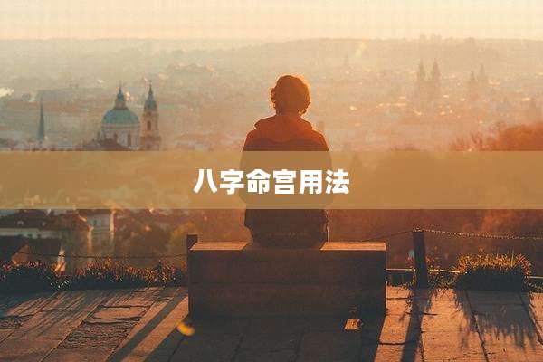 八字命宫用法