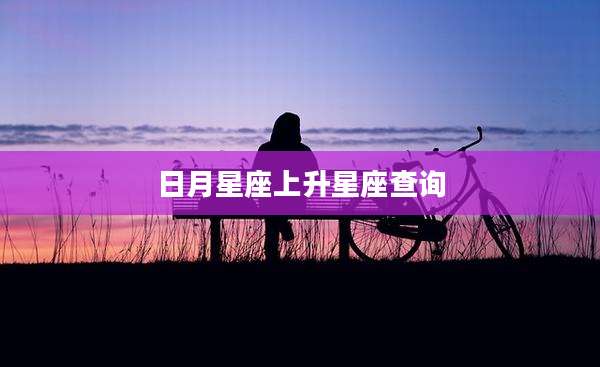 日月星座上升星座查询