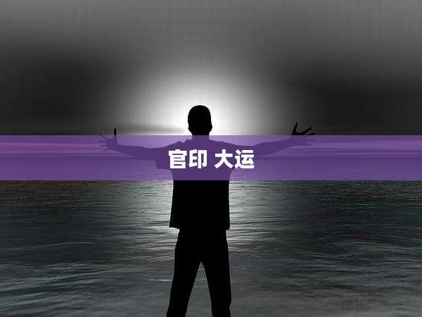 官印 大运