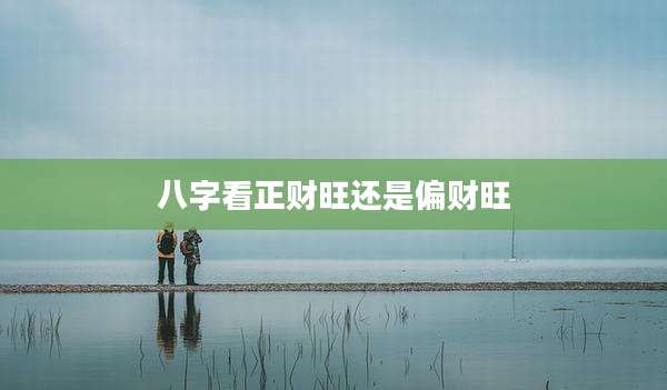 八字看正财旺还是偏财旺