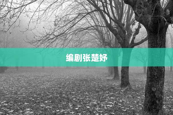 编剧张楚妤