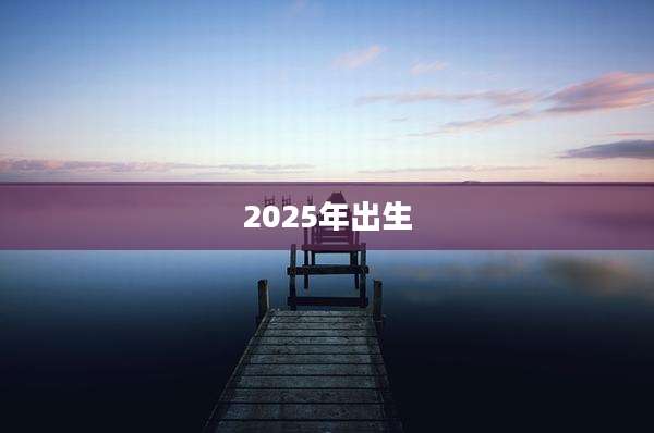 2025年出生