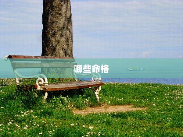 哪些命格